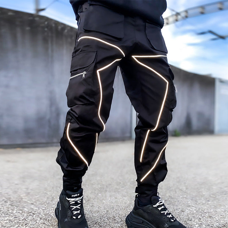 Pantalon cargo réfléchissant