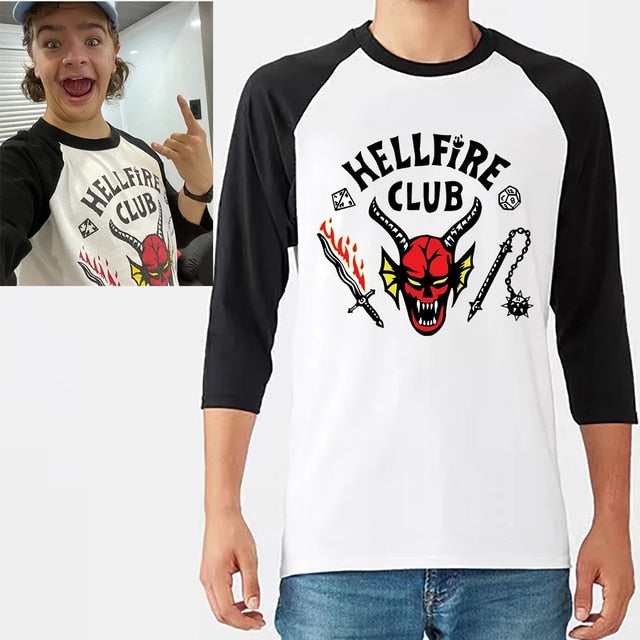 Camisetas do Clube do Inferno de Stranger Things