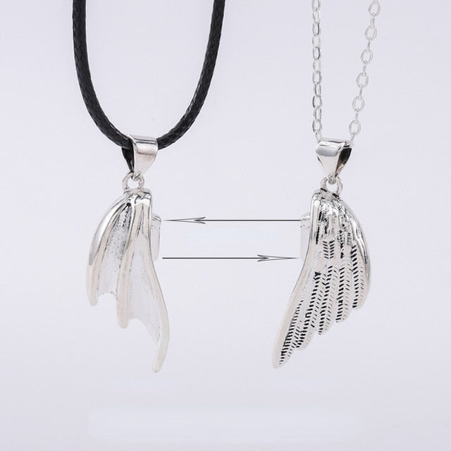 Collier Paire d'Ailes Amoureux