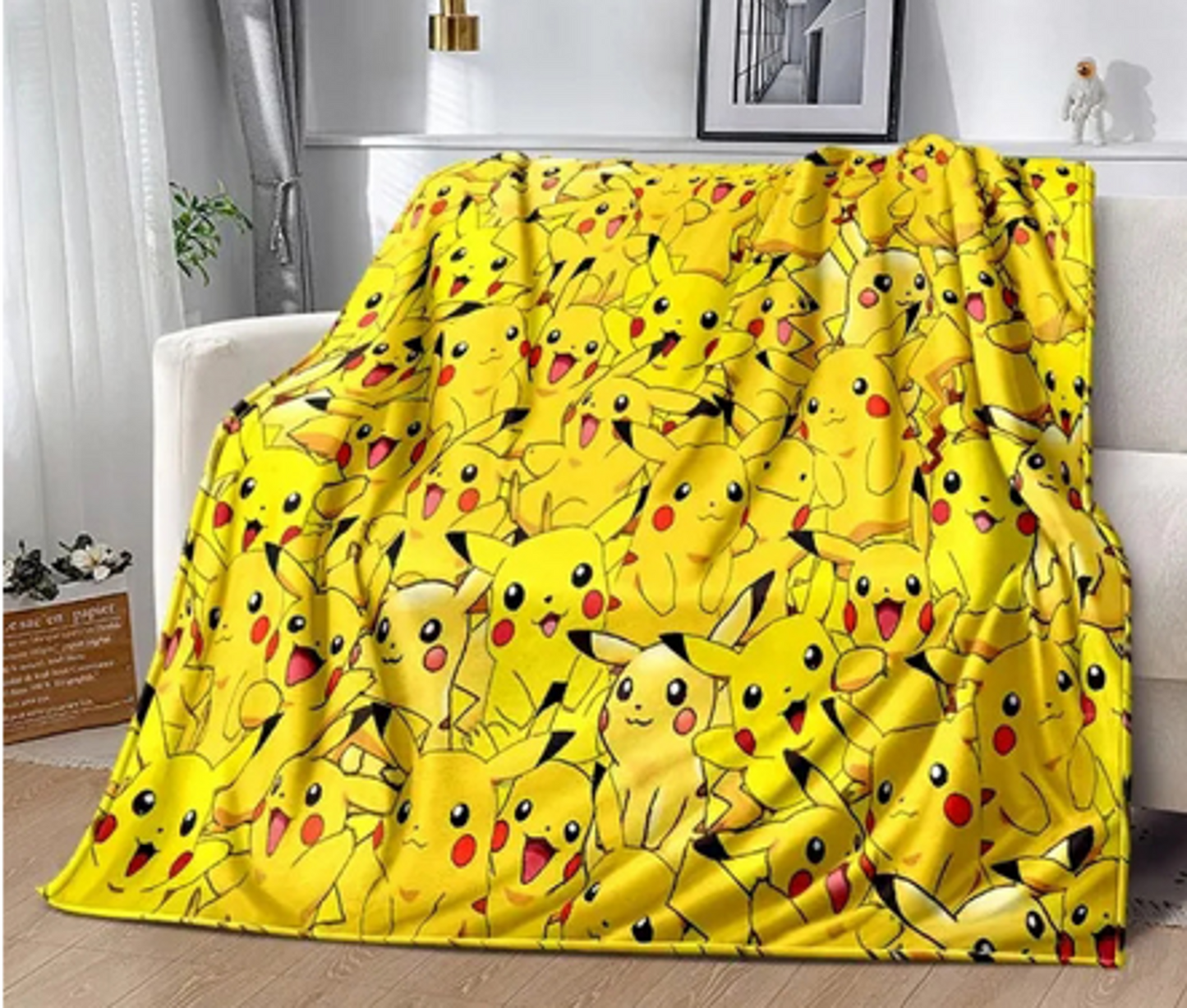 Couverture en peluche douce Pokémon