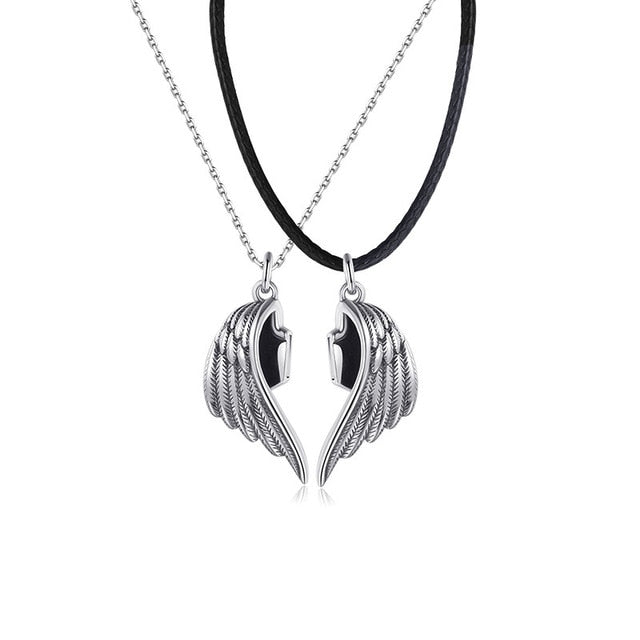 Collier Paire d'Ailes Amoureux