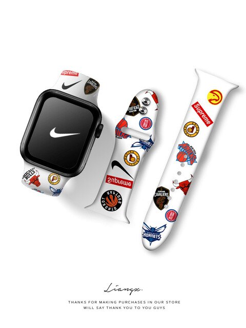 Bracelet de marque américaine Sports pour Apple Watch