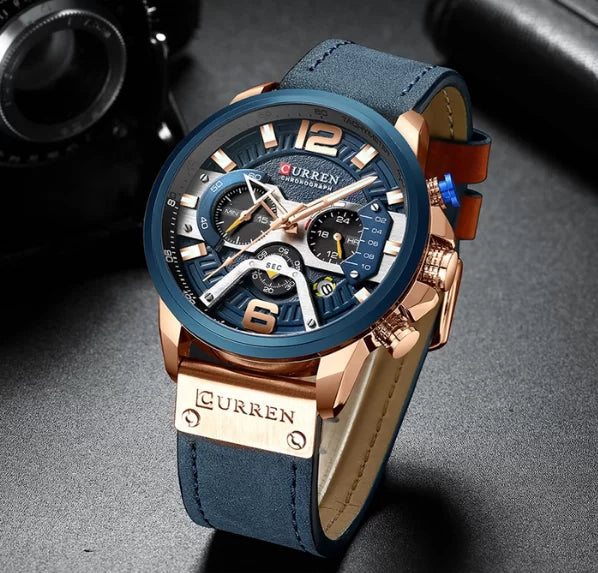 Montre en cuir