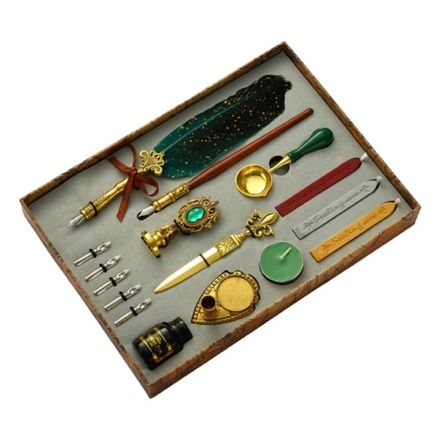 Kit de stylo plume antique