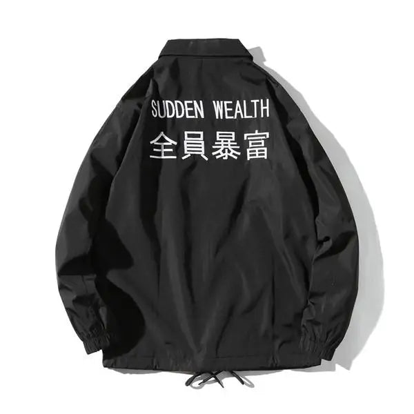 Veste d'entraîneur de Sudden Wealth