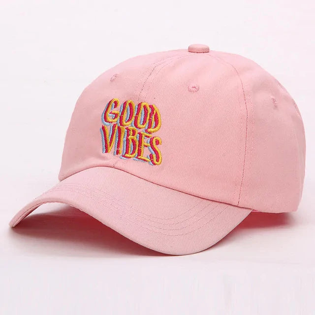 Chapeau de papa Good Vibes pour hommes et femmes, nouvelle collection