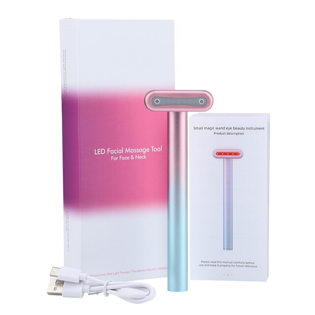 Facial Red Light Therapy Tool 4 in 1