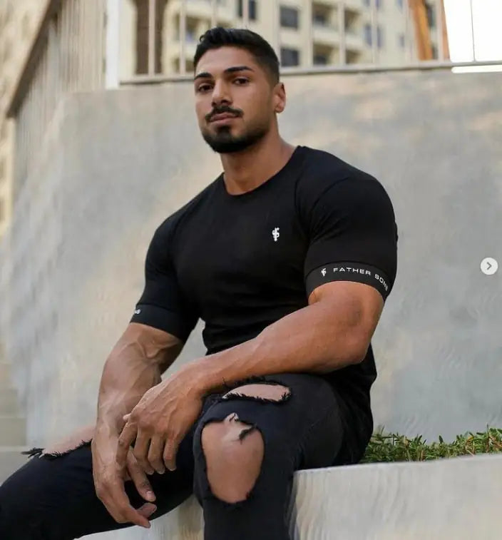 Camisetas masculinas de verão