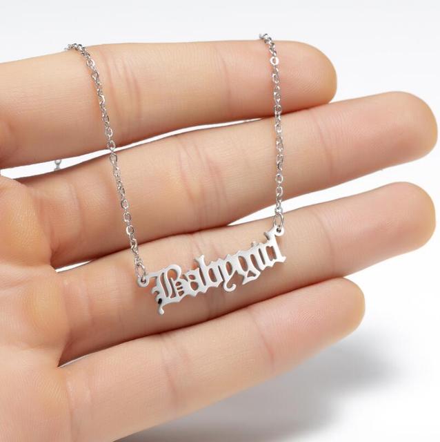 Rapper Letter Necklace