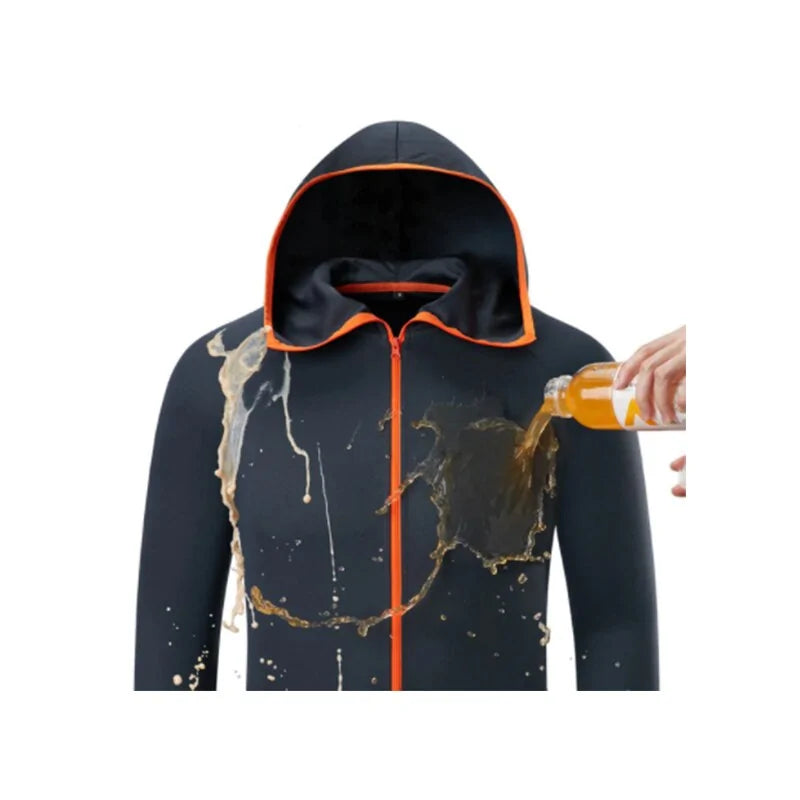 Vestes à capuche d'extérieur décontractées hydrophobes imperméables