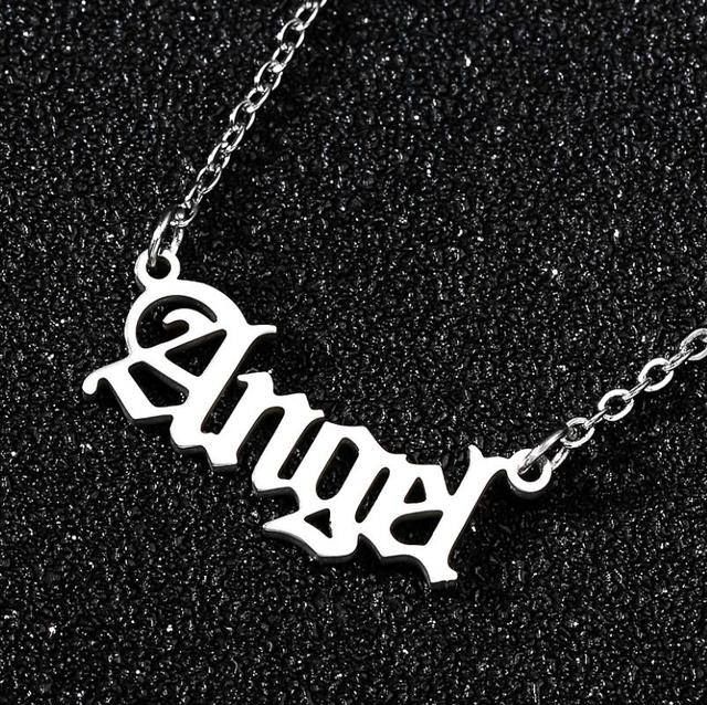 Rapper Letter Necklace