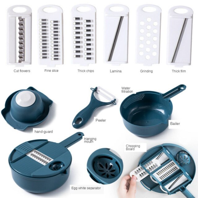 Vegetable Chopper 12PCS