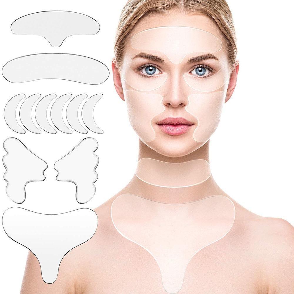 Autocollants visage en silicone - Soins du visage