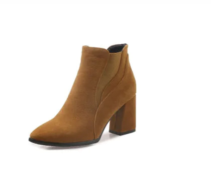 Suede Ankle Boots