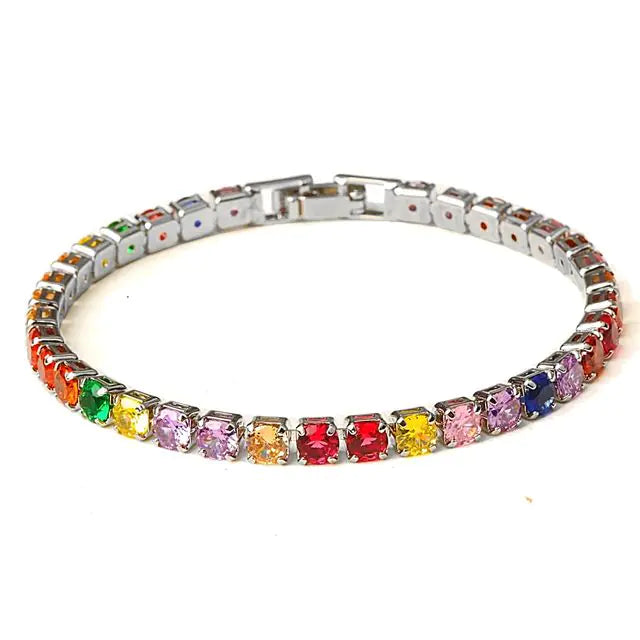 Pulseira de cristal de zircônia