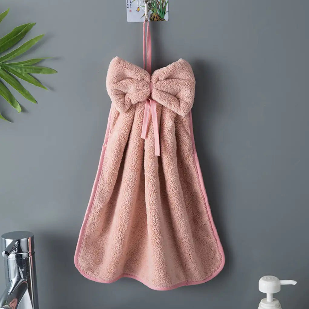 Velvet Hand Towel Set