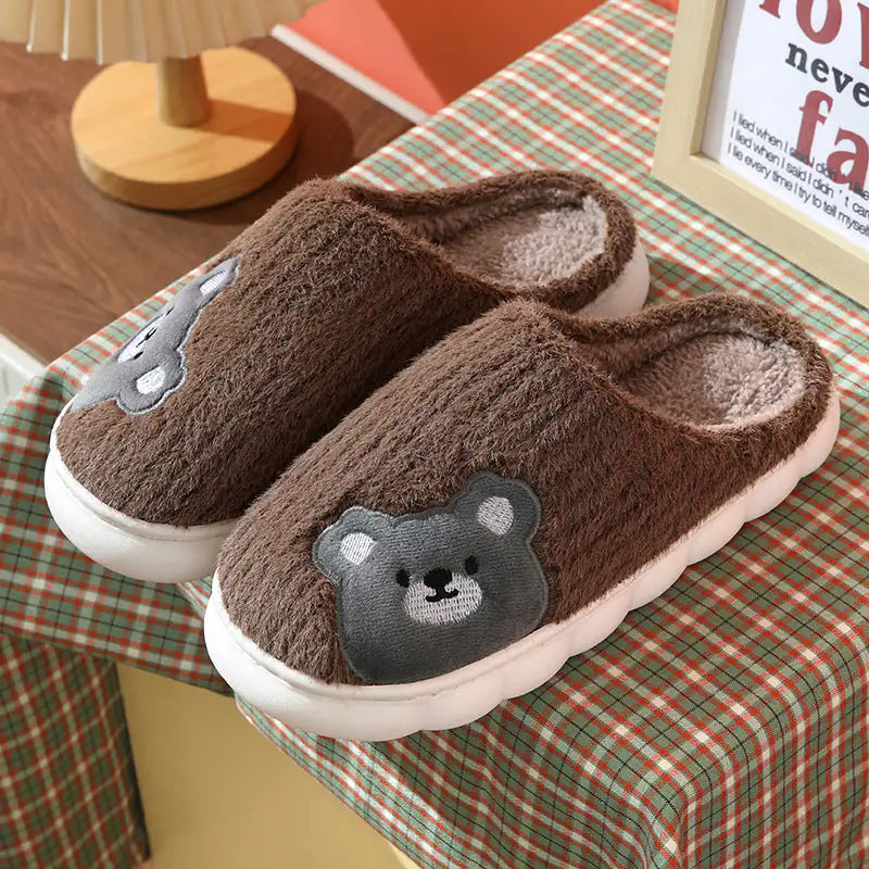 Chaussures en coton peluche pour enfants