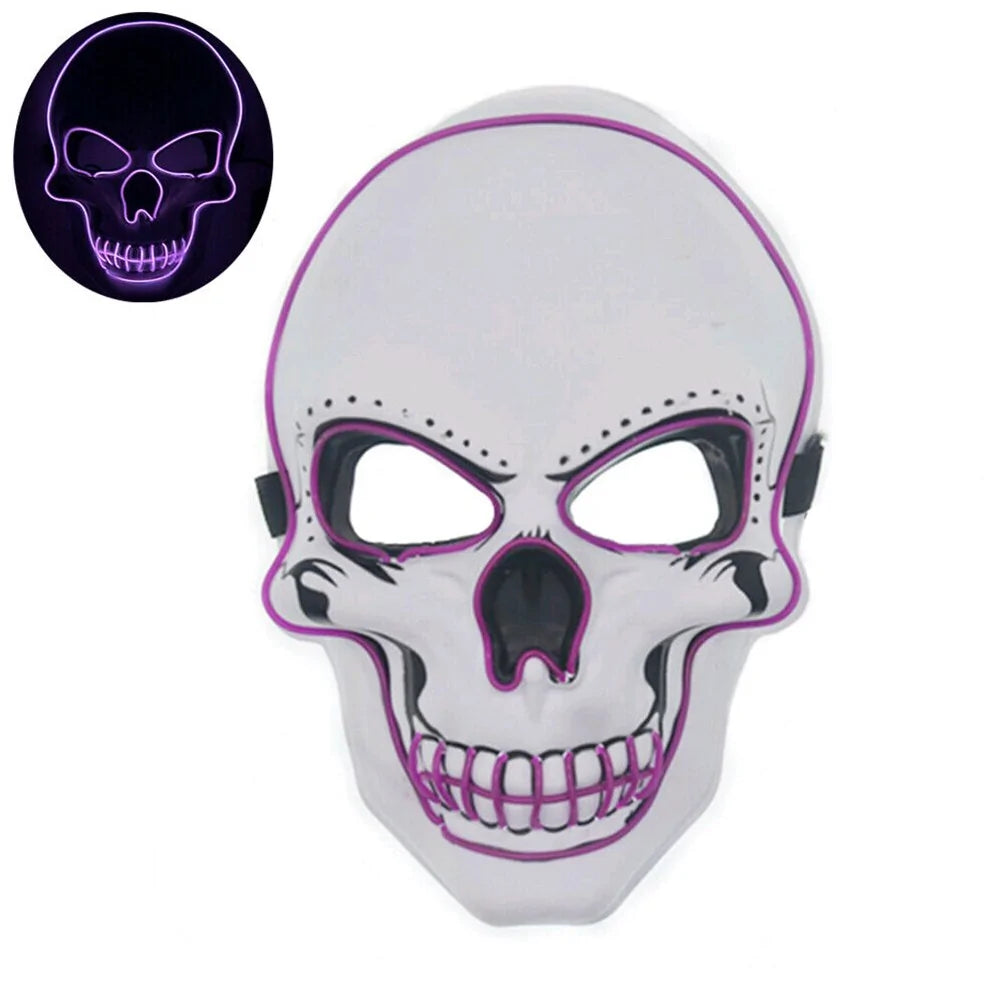 Masque d'Halloween squelette