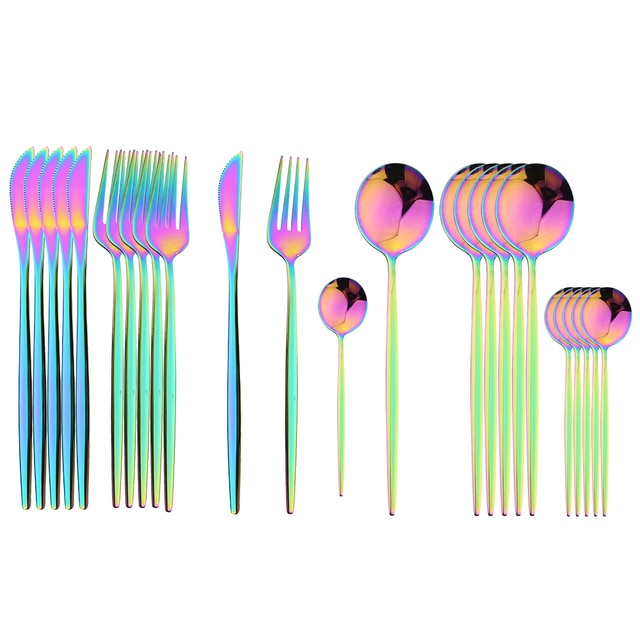 Stainless Steel Cutlery Set 24Pcs