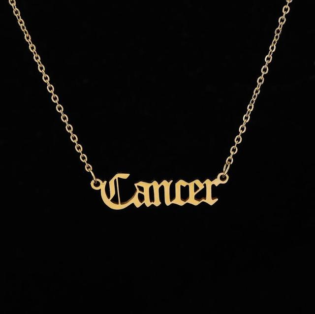 Rapper Letter Necklace