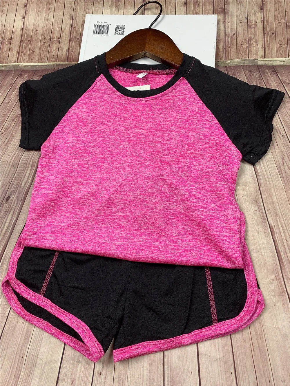 Fitness T-shirt and Gym Shorts