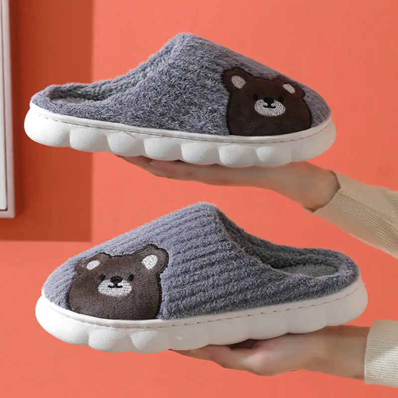 Chaussures en coton peluche pour enfants