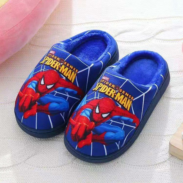 Sapatos de chinelo de desenho animado infantil