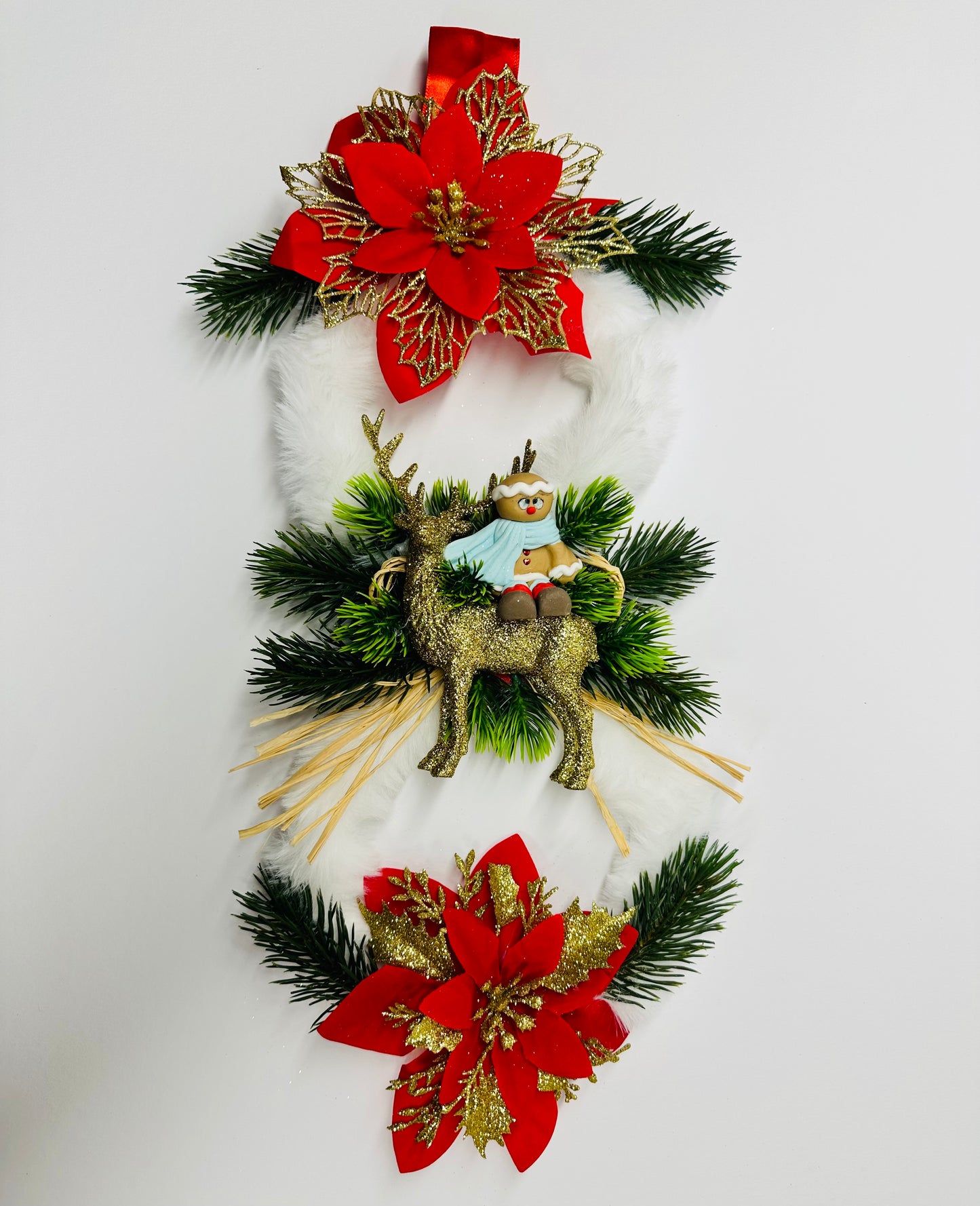 Festive Christmas Wreath for Door