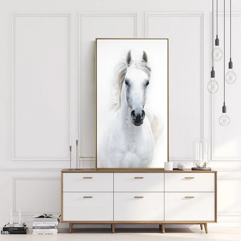 White Horse Canvas