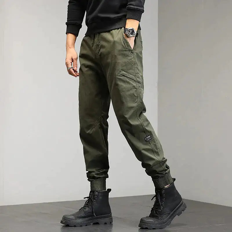 Pantalon décontracté multi-poches