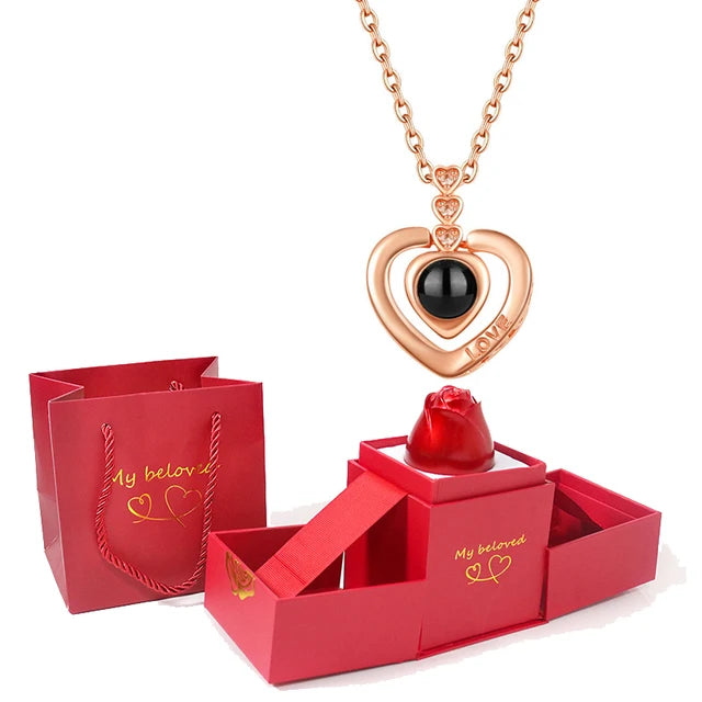 Pendentif Coeur Projection