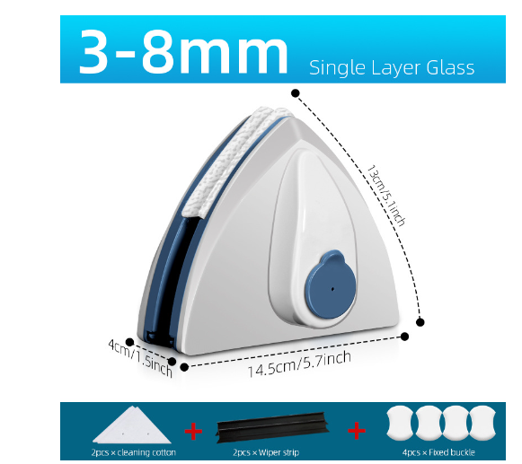 Nettoyant pour vitres magnétique