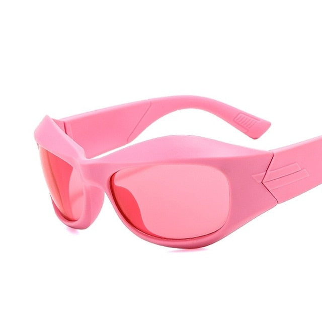 Lunettes de soleil hip hop irrégulières uniques