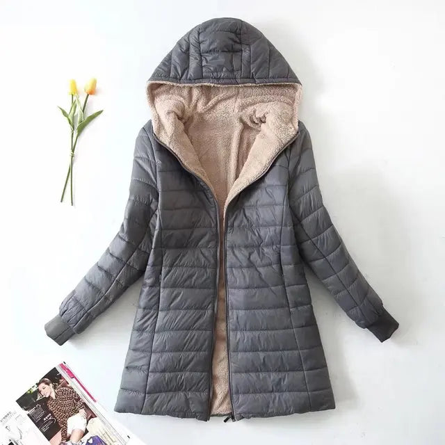 Manteau d'hiver en coton de style coréen