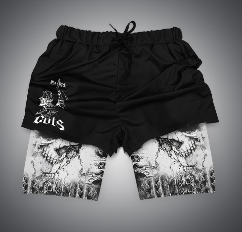 Shorts de compressão para homens