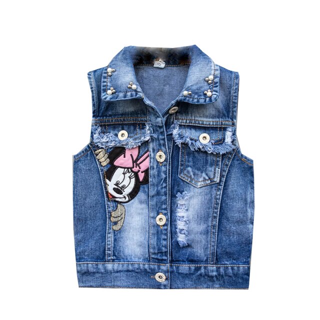 Jaqueta e casacos jeans infantil Mickey Mouse