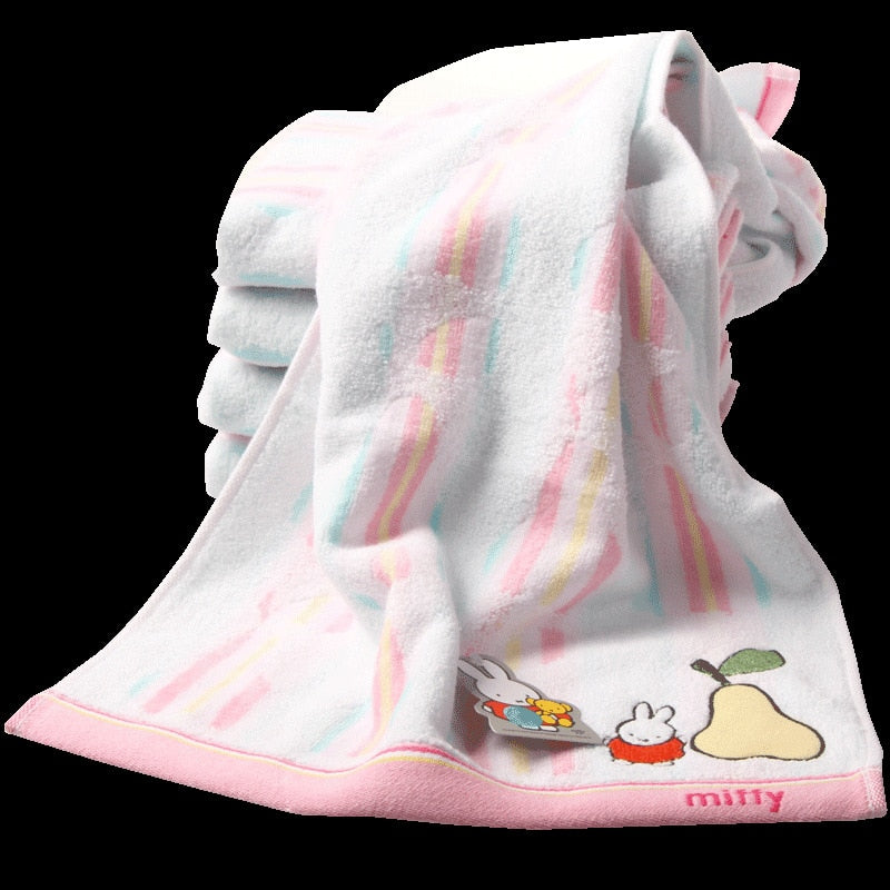 Serviette en coton mignonne Miffy