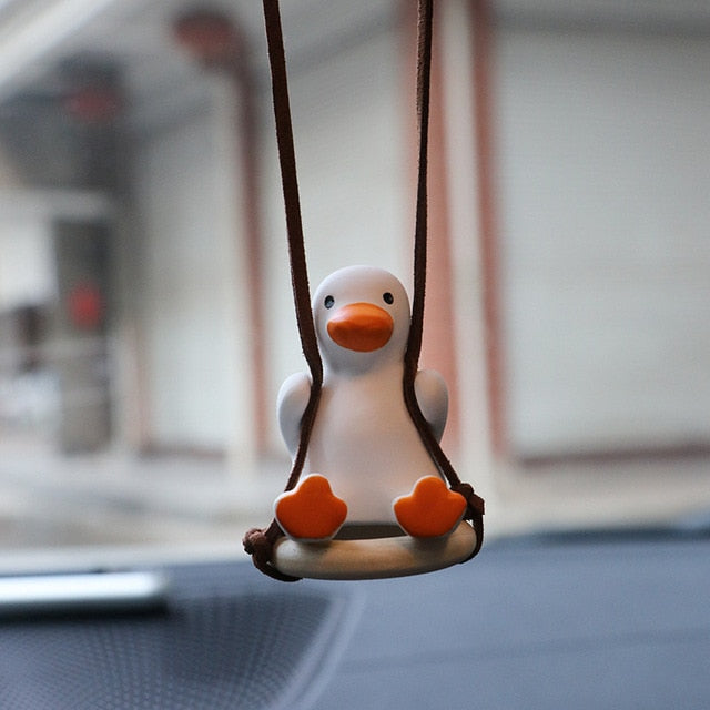 Pendentif voiture petit canard