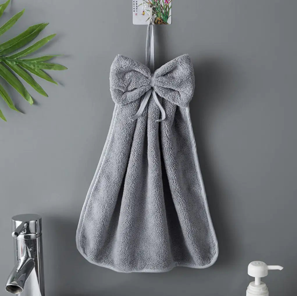 Velvet Hand Towel Set