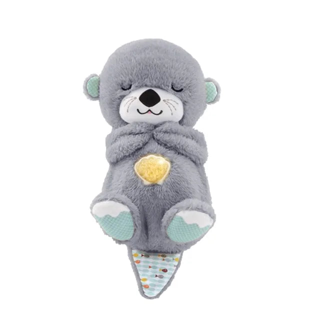 Peluche loutre respirante