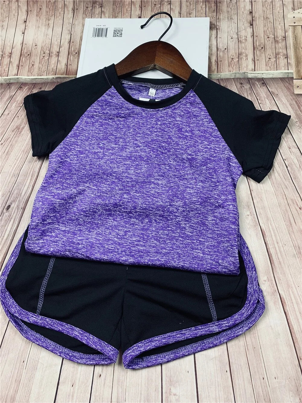 Fitness T-shirt and Gym Shorts