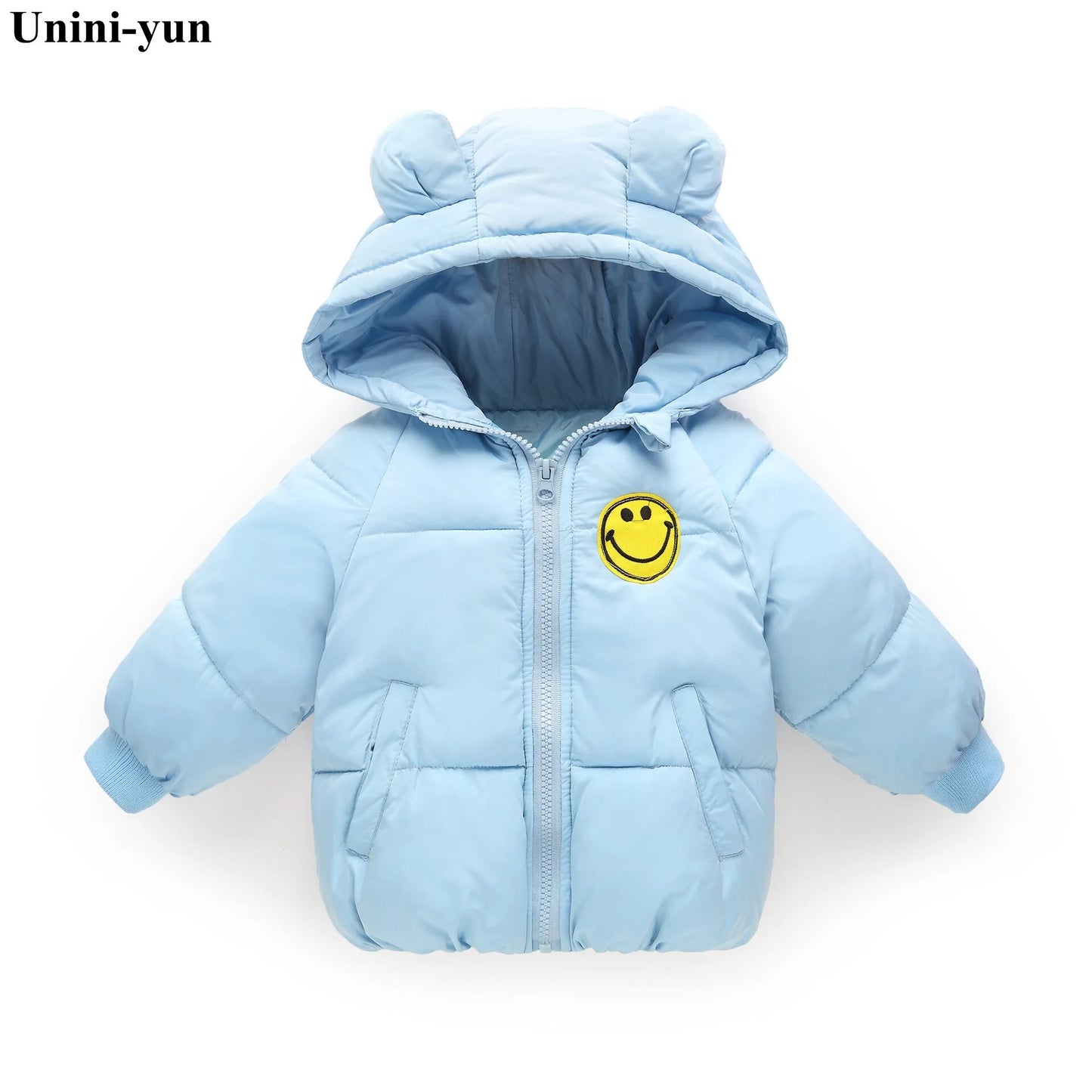 Manteau chaud à capuche pour enfants