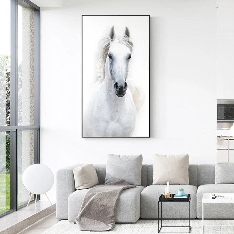 White Horse Canvas