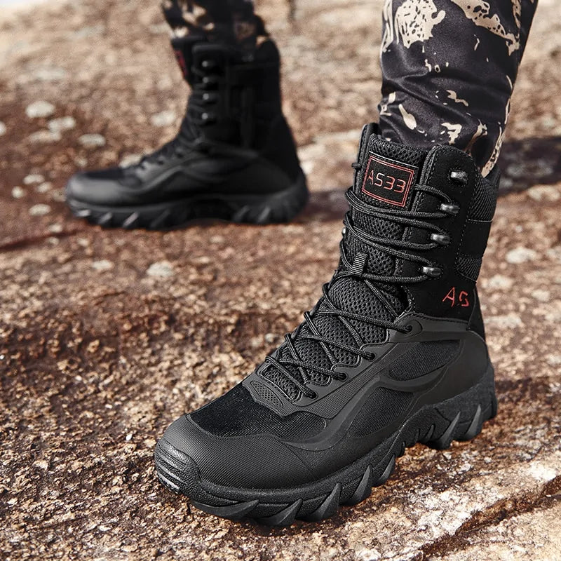 Bottes de combat du désert pour hommes