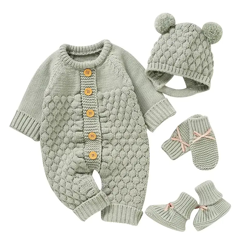 Ensemble en tricot pour bébé