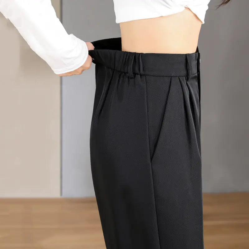 Pantalon droit chic pour femme au bureau