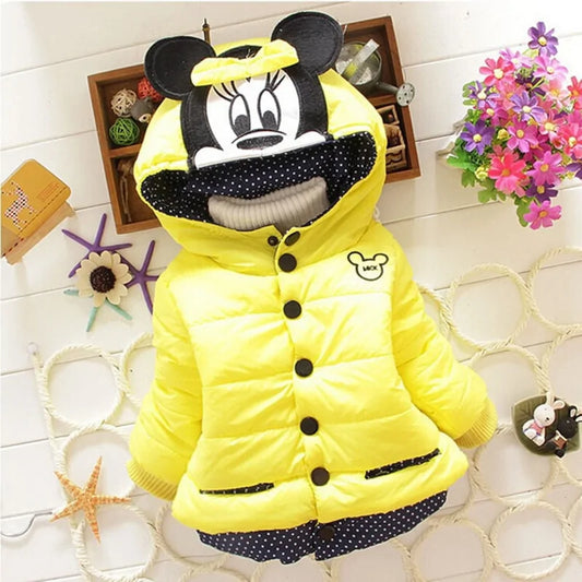 Nouveau Filles vestes mode Minnie dessin animé vêtements manteau