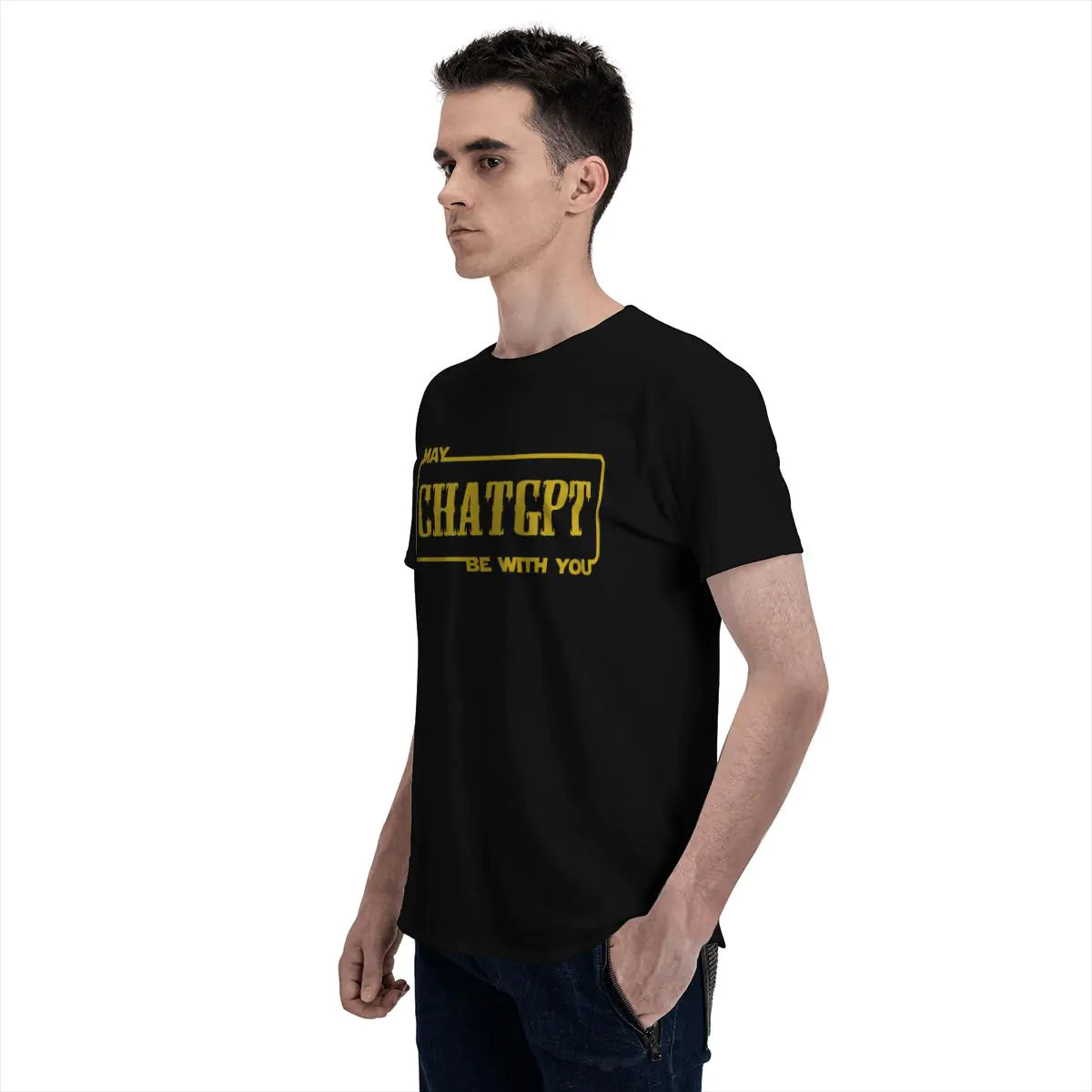 ChatGPT programmeur AI Code T-Shirt drôle hommes