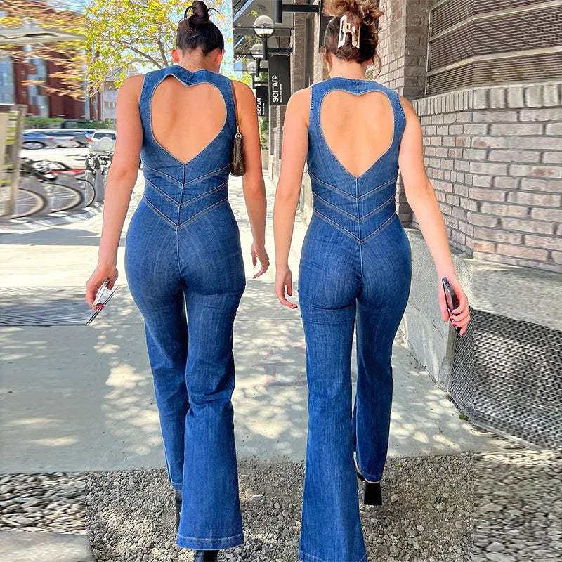 Backless jumpsuit