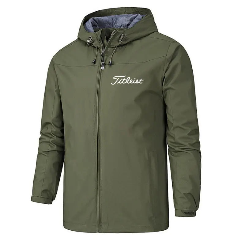 Veste coupe-vent imperméable pour homme